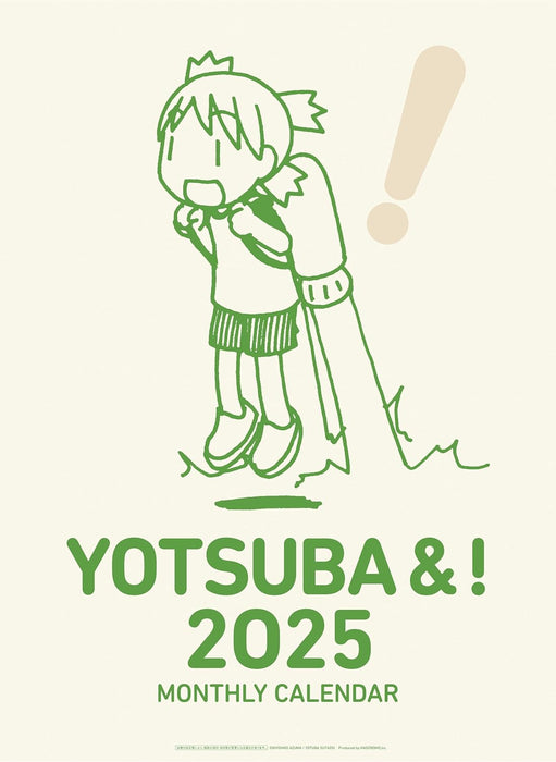 Hagoromo Yotsuba&! 2025 Wall Calendar CL25-0090