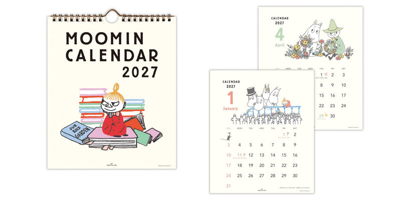Hallmark Moomin Little My 2027 Wall Calendar Small Vertical Type 853310