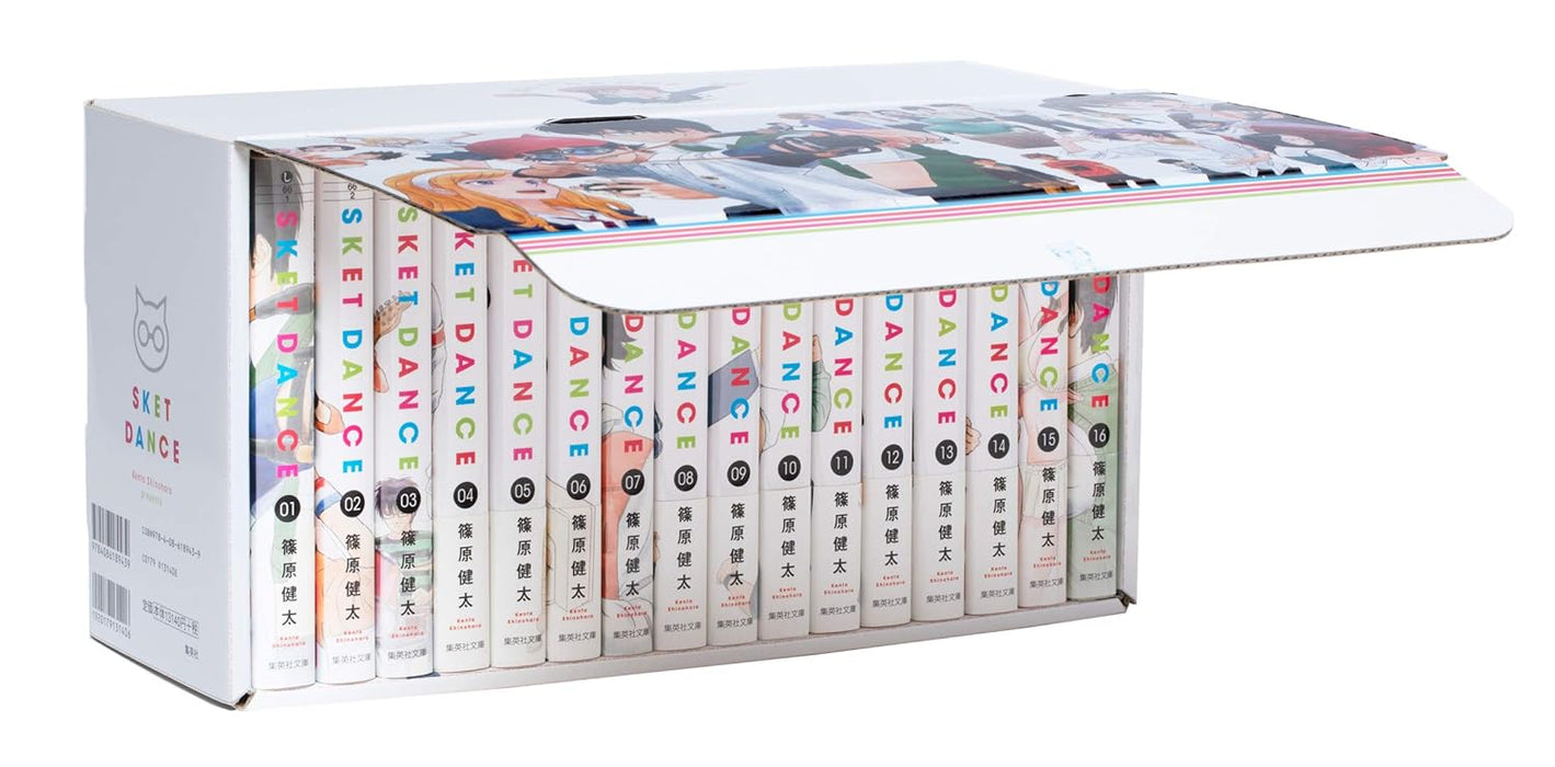 SKET DANCE Bunko Edition Comic Complete 16-Volume Set (Boxed Edition)