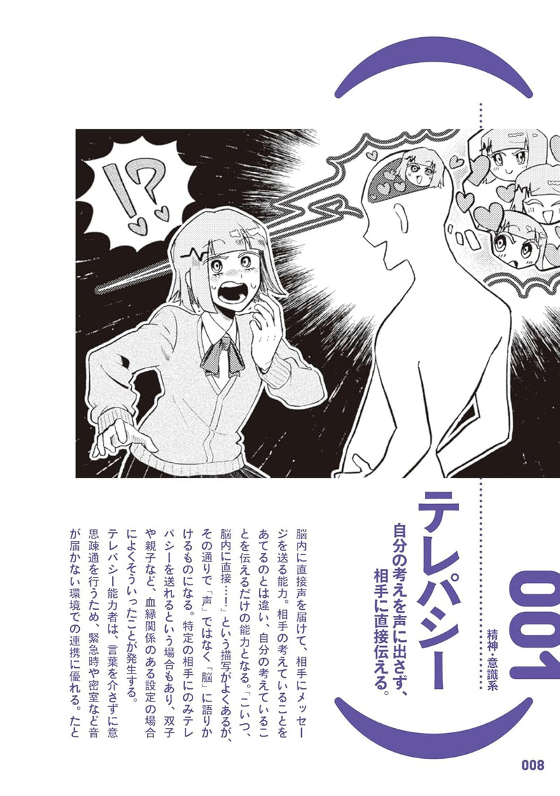 The Encyclopedia of Espers and Psychic Powers for Creative Works