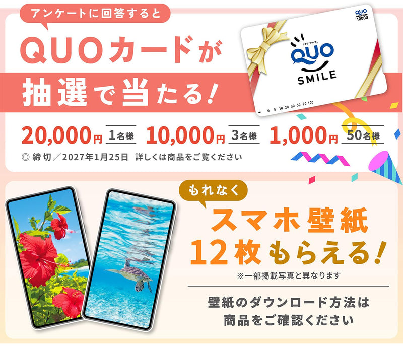 Shashin Koubou Calendar 'Okinawa Churaumi Monogatari' 2027 Wall Calendar (with Transparent Holder)