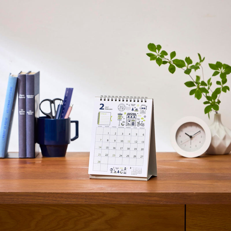 Eco Wall Calendar 2027 A4 E62