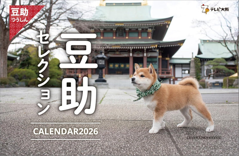 Hagoromo Mamesuke Selection 2026 Desk Calendar CL26-0397