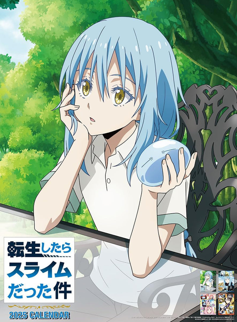 Try-X That Time I Got Reincarnated as a Slime (Tensei shitara Slime Datta Ken) 2025 Wall Calendar CL-025 A2