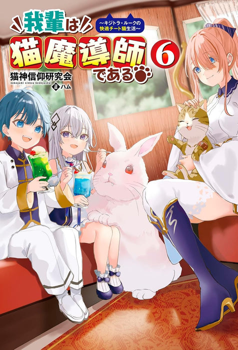 Wagahai wa Neko Madoushi de aru - Kijitora Luke no Kaiteki Cheat Neko Seikatsu - 6 (Light Novel)