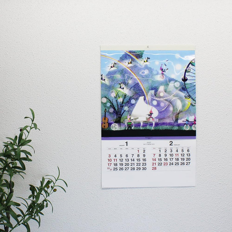 Takahashi 2027 Desk Calendar B5 E112
