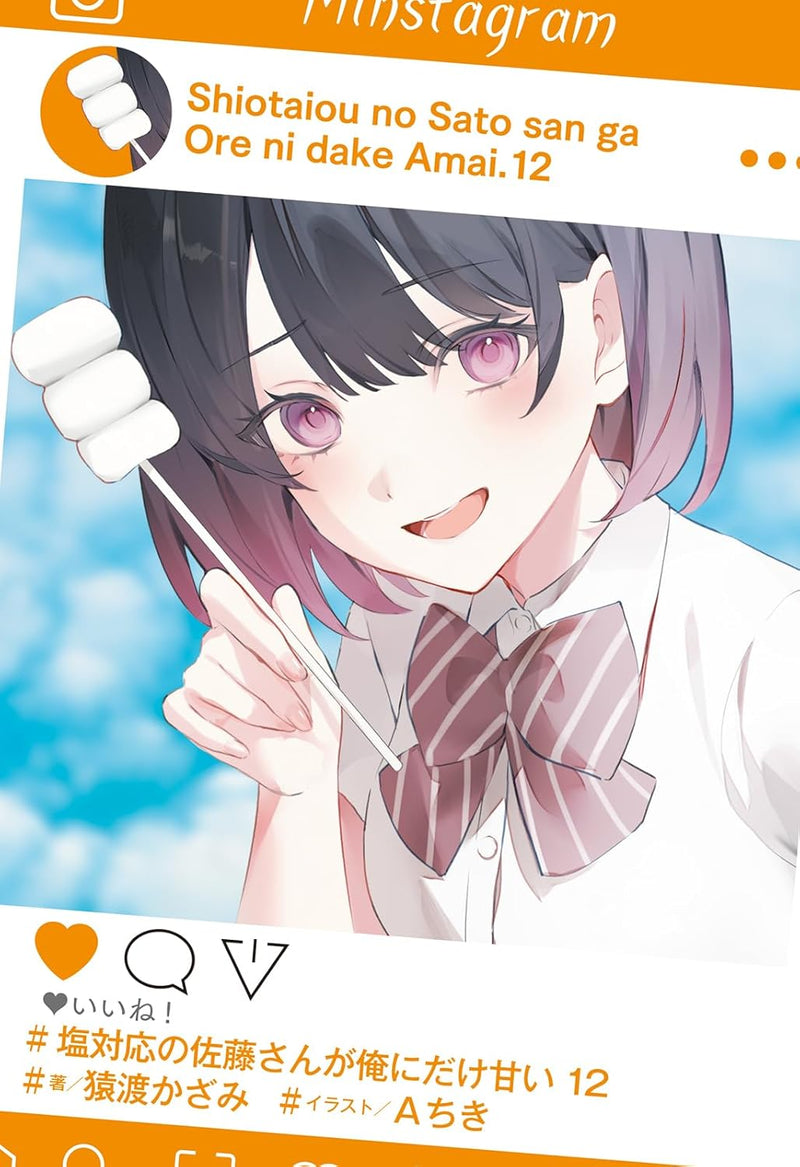 Shiotaiou no Sato-san ga Ore ni dake Amai 12 (Light Novel)