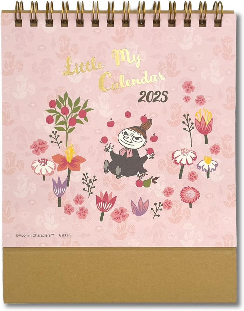 Gakken Sta:Ful 2025 Calendar Little My Desk Calendar M08529