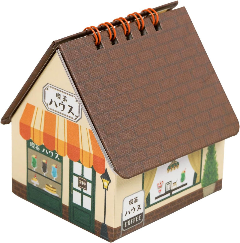 Greeting Life 2026 Desk Calendar House Box Cafe C-1732-TK