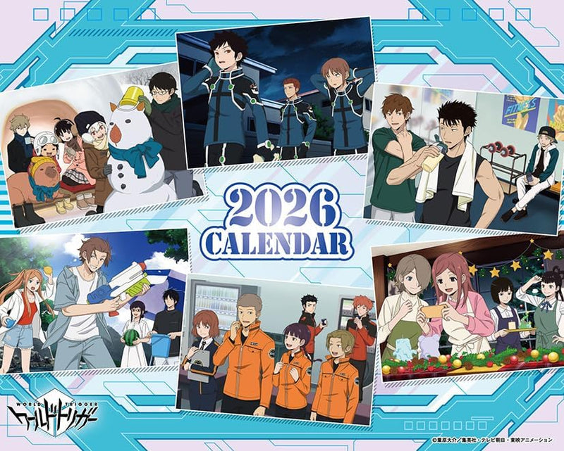 Toei Animation World Trigger 2026 Desk Calendar CL-028