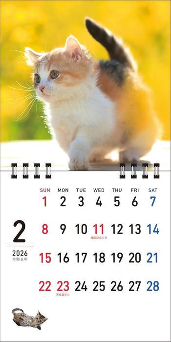 Nyan Petit 2026 Calendar S2