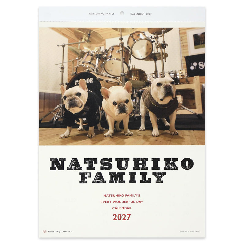 Noritsu NOLTY 2027 Desk Calendar 21 B6 C214
