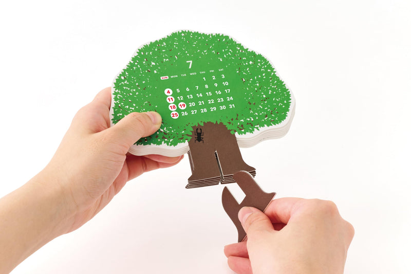 good morning 2027 desk calendar tree 2661