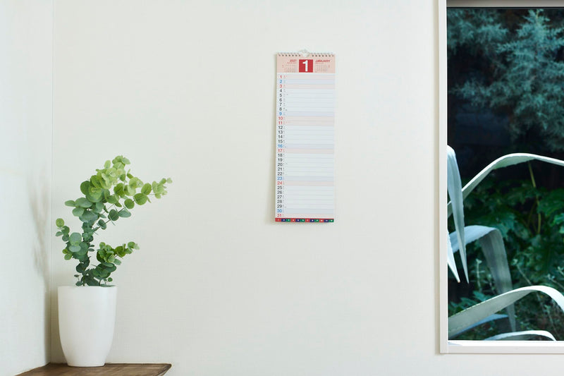 Takahashi 2027 Wall Calendar Modified A3 Size E14