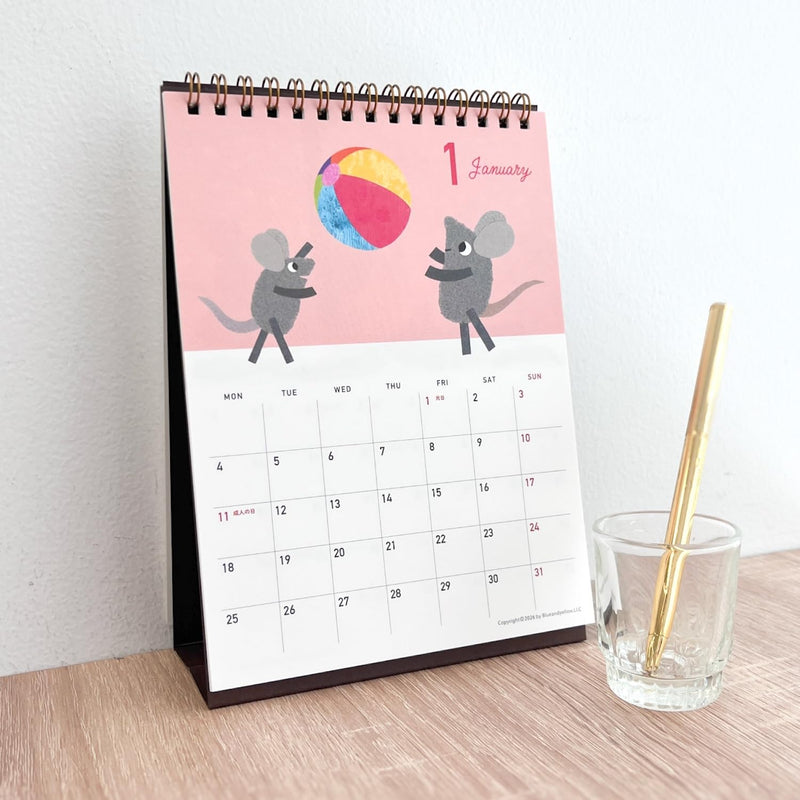 Gakken Sta:Ful 2027 Calendar Leo Lionni's Friends Desk Calenda M09546