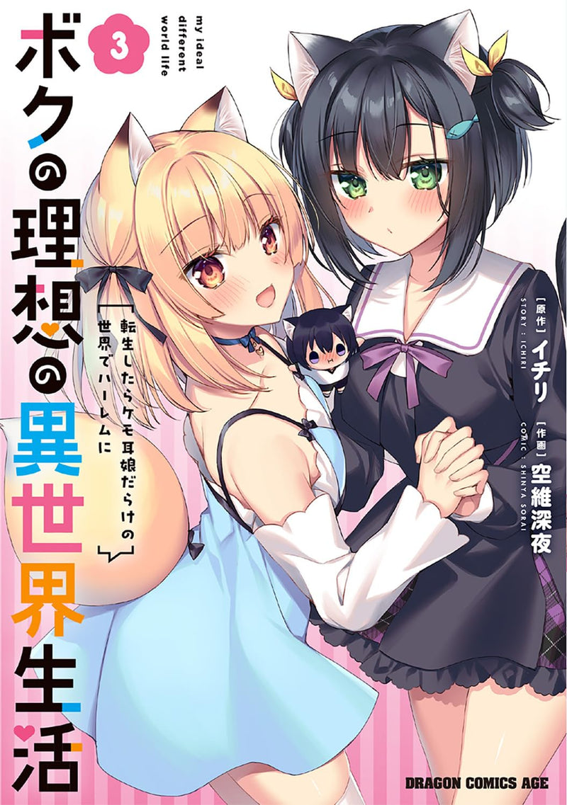Boku no Risou no Isekai Seikatsu - Tensei shitara Kemomimi Musume Darake no Sekai de Harem ni - 3