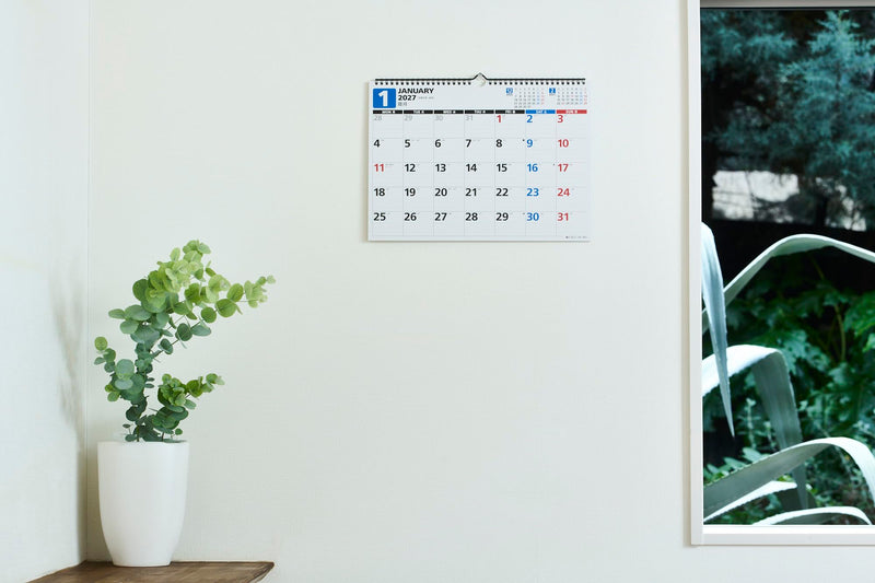 Greeting Life 2027 Desk Calendar Noritake C-1757-NT