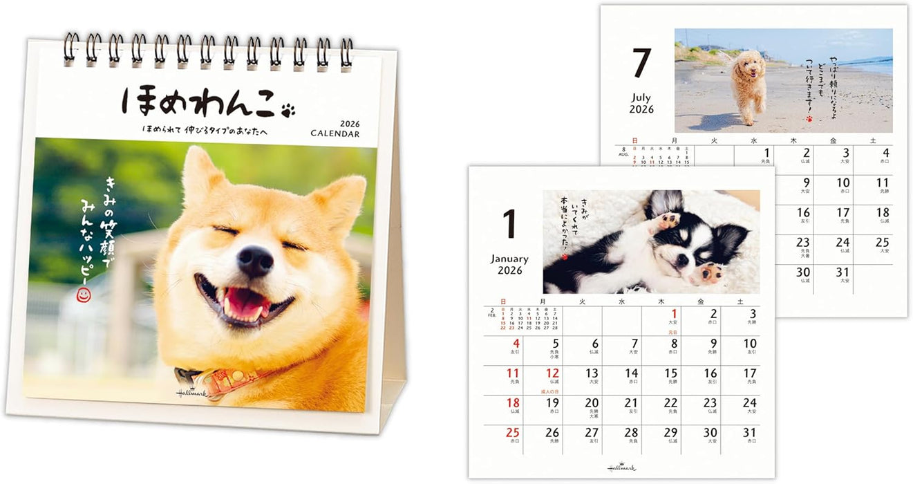 Hallmark 2026 Desk Calendar Homewanko 845544