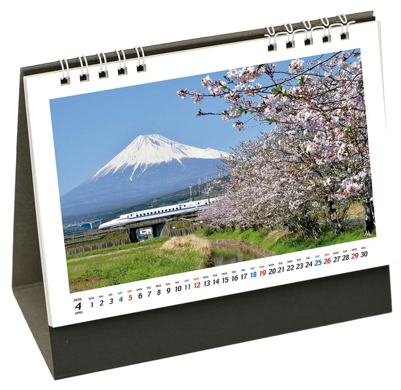 2026 Shinkansen Desk Calendar