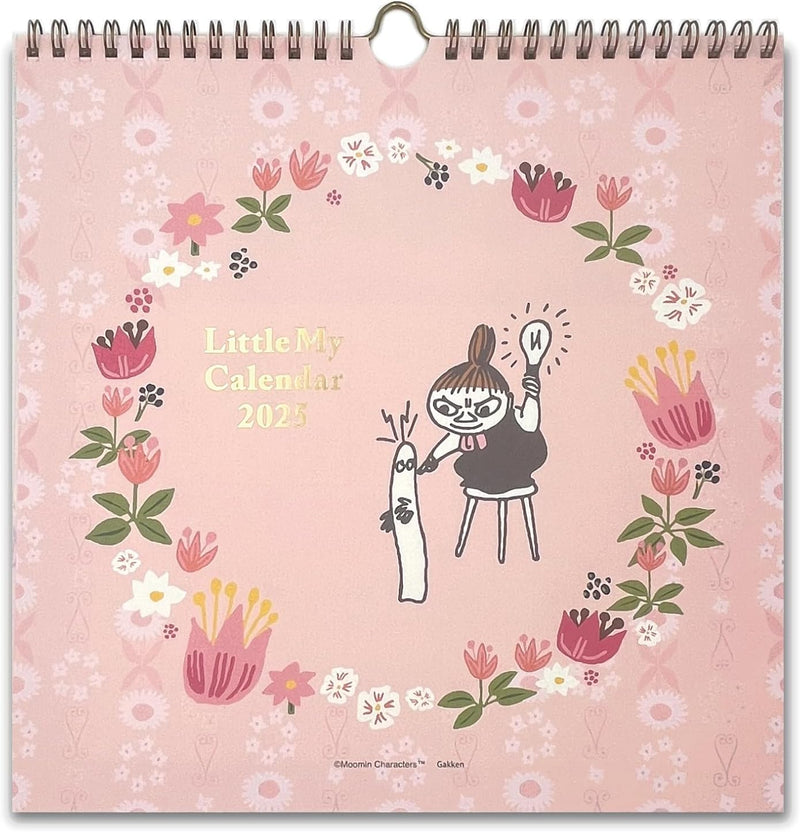 Gakken Sta:Ful 2025 Calendar Little My Wall Calendar M14098