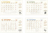 Sun-Star Stationery Chibi Gallery 2025 Desk Calendar S8520933