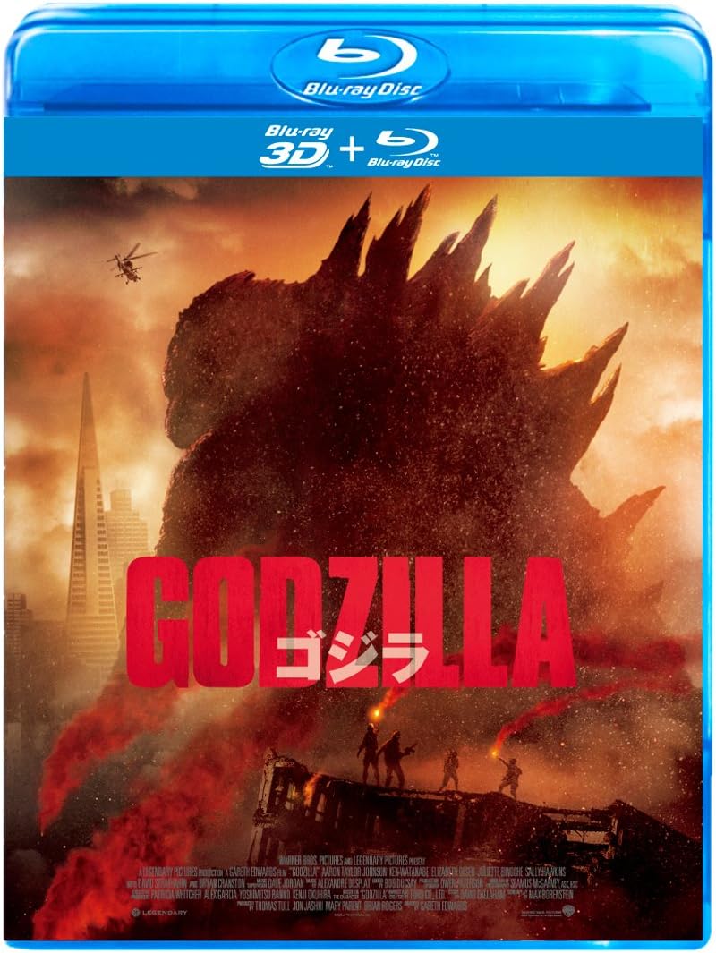 GODZILLA [2014] 3-Disc 3D & 2D Blu-ray Set