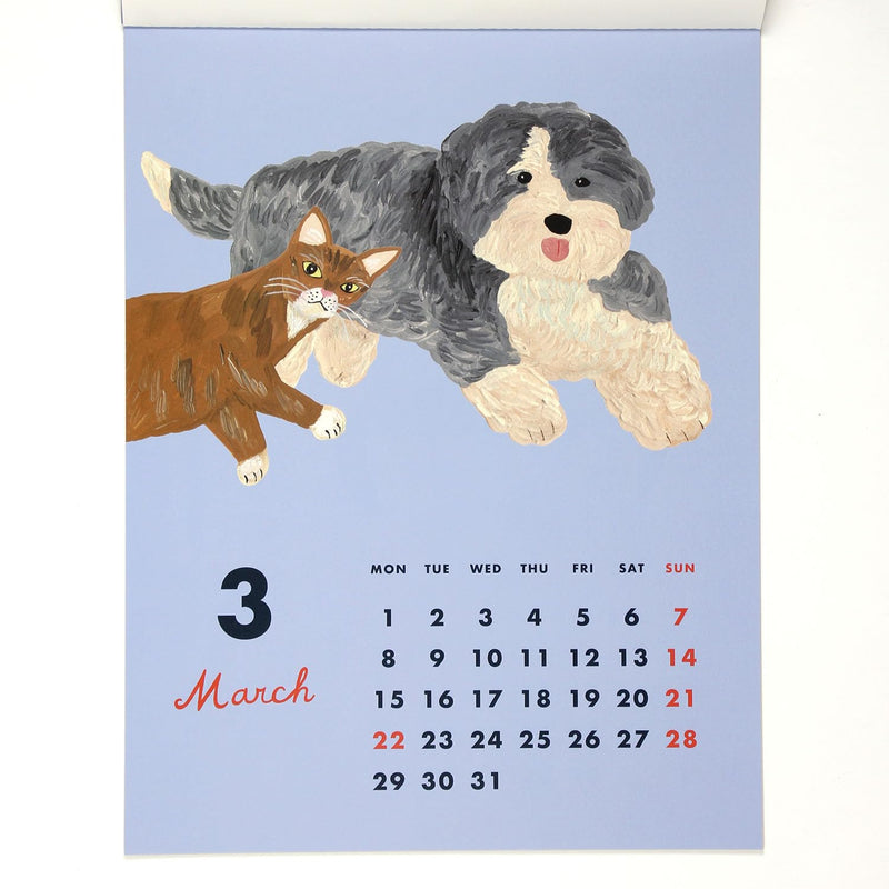 New Japan Calendar 2027 Desk Calendar Wall Desk 2way Color Index NK8546