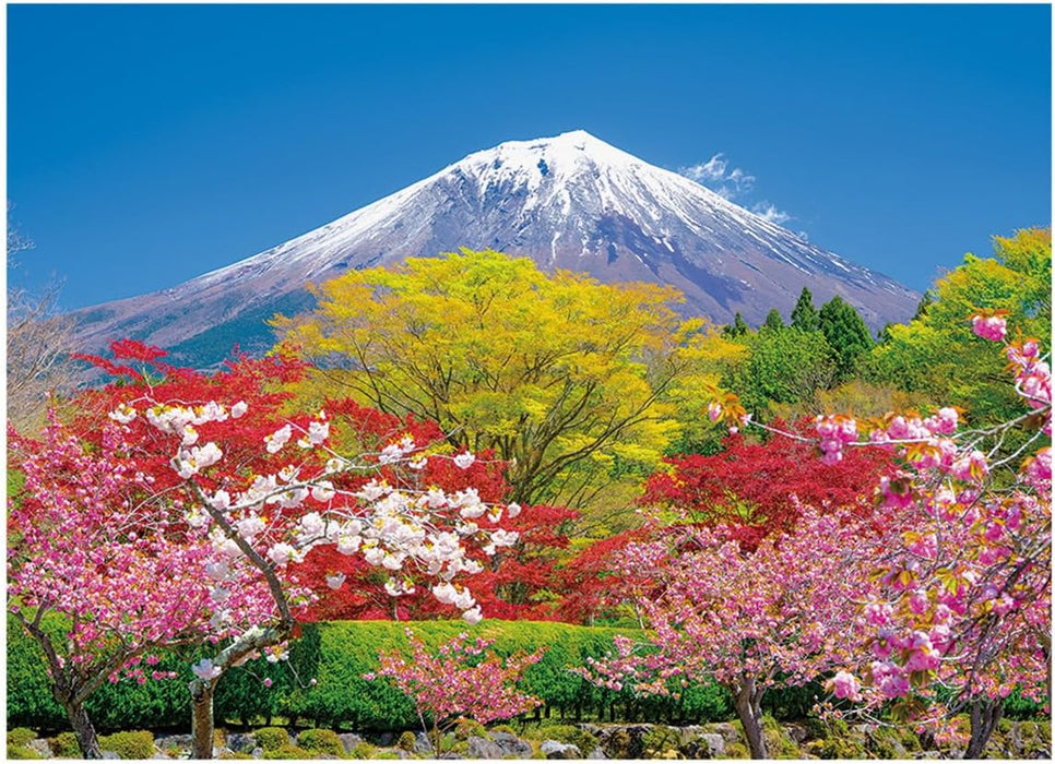 Four Seasons of Mount Fuji Calendar 2025 No.054