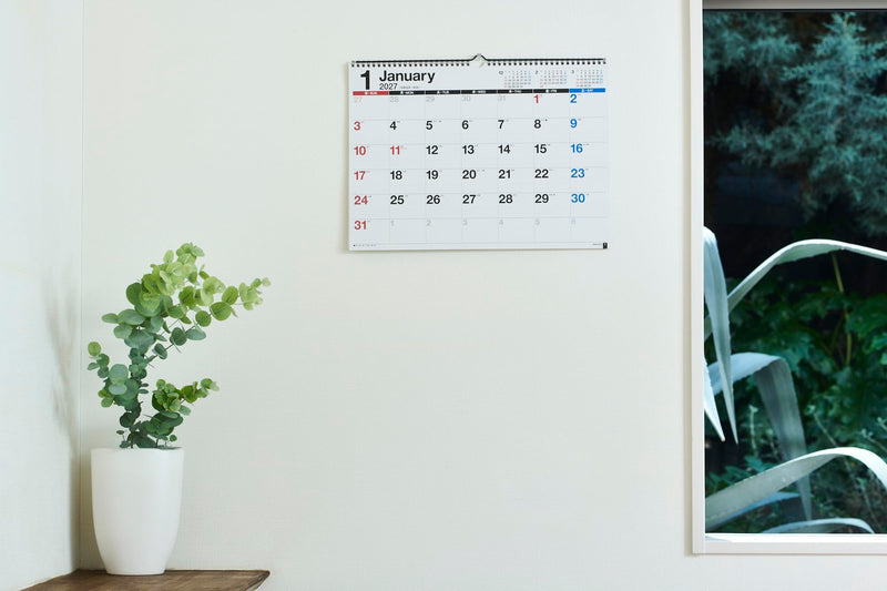 Eco Wall Calendar 2027 A3 E16