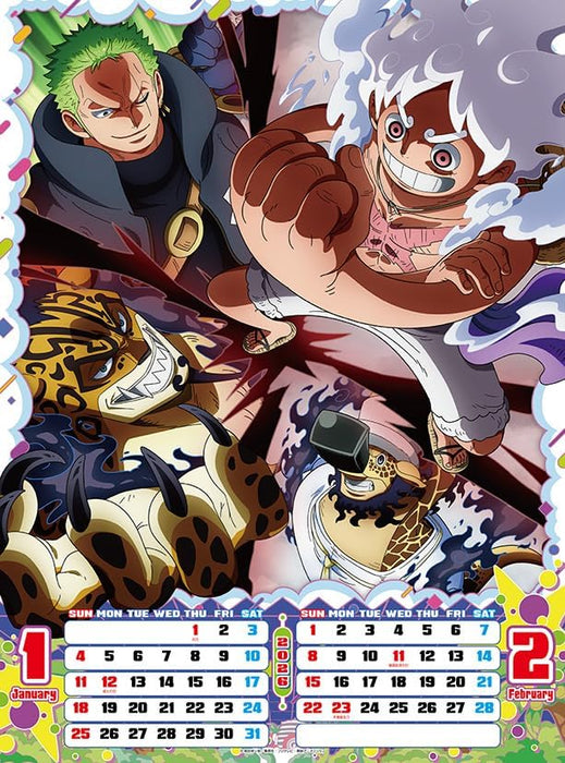 Toei Animation ONE PIECE 2026 Calendar A2 CL-012