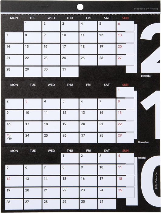 Replug 2026 Desk Calendar 3's A26-503