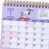 Sanrio Ring Calendar S 2025 Snoopy Desk Calendar 451177