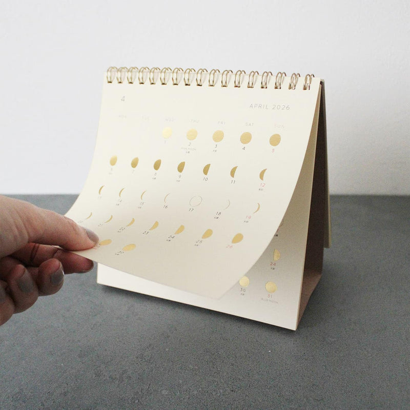 EL COMMUN MATOKA 2026 Desk Calendar Moon Phases CAL-157