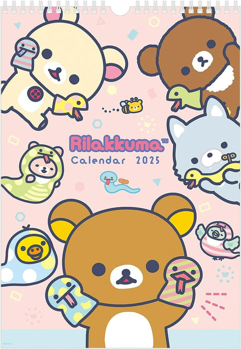 Rilakkuma Wall Calendar 2025 B4 CD38801