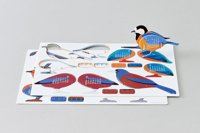 good morning 2026 desk calendar bird 2463