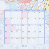 Sanrio Die Cut Calendar 2025 Cinnamoroll Wall Calendar 454516