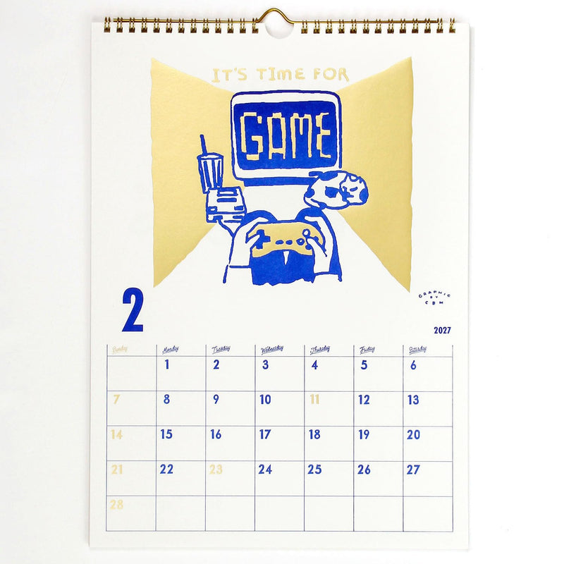 New Japan Calendar 2027 Desk Calendar Three Months Plan NK8544