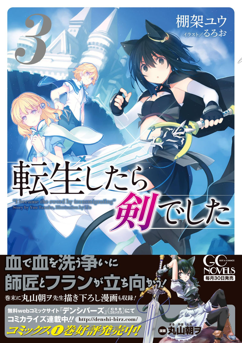 Reincarnated as a Sword (Tensei Shitara Ken Deshita) 3 (Light Novel)