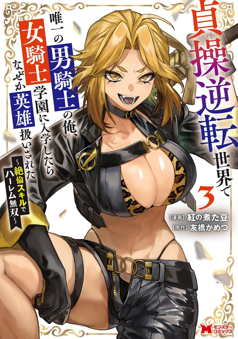 Teisou Gyakuten Sekai de Yuiitsu no Otoko Kishi no Ore, Onna Kishi Gakuen ni Nyuugaku Shitar Nazeka Eiyuu Atsukai sareta - Zetsurin Skill de Harem Musou - 3