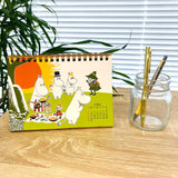 Gakken Sta:Ful 2025 Calendar Moomin Desk Ring Calendar M09532