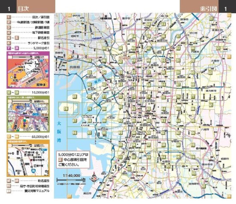 Easy-to-Understand Map: Osaka