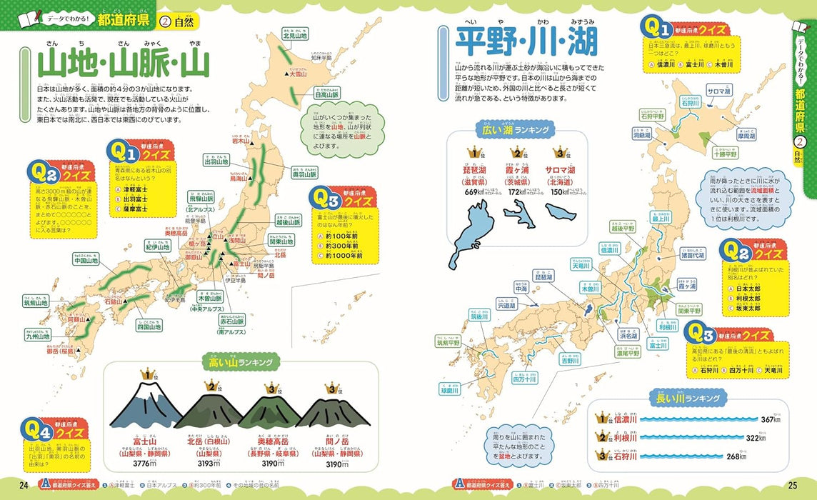 Rurubu: Chizu de Yokuwakaru Japan's Prefectures Encyclopedia Revised Edition