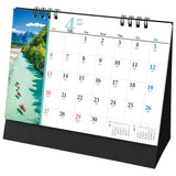 Todan 2025 Desk L Calendar Beautiful Landscapes 15.6 x 18cm TD-275