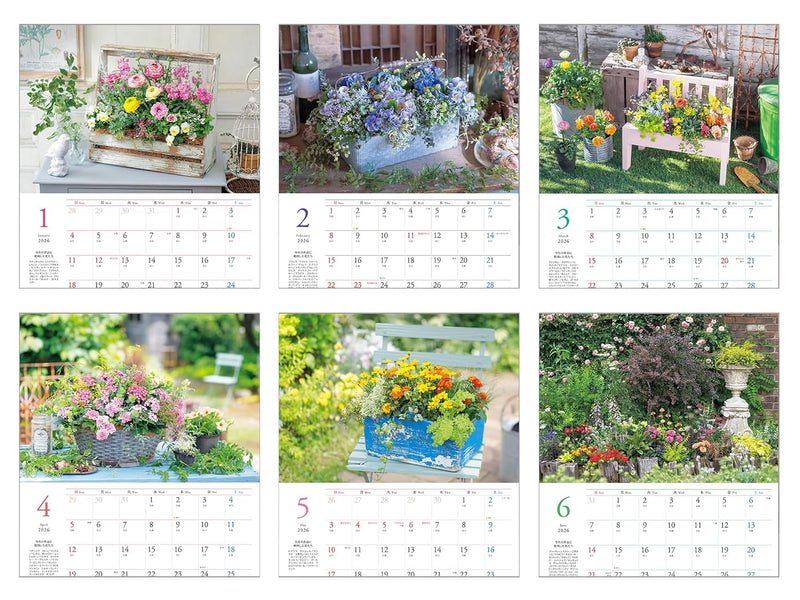 Calendar 2026 A Year of Petite Blooms: 12-Month Flower Flowers & Plants (Monthly/Wall Calendar) (Impress Calendar 2026)