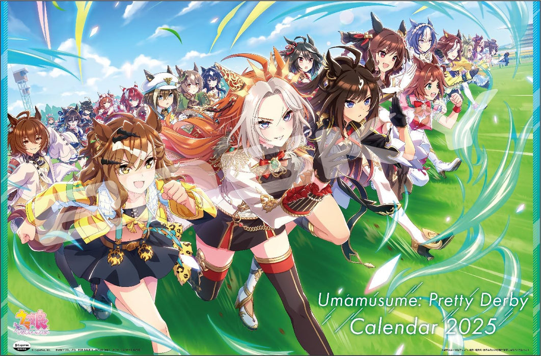 Ensky Uma Musume Pretty Derby 2025 Wall Calendar CL-045