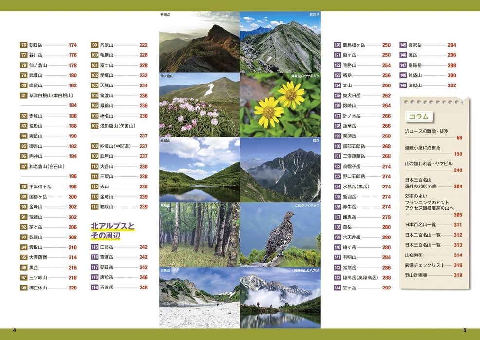 The 300 Famous Mountains of Japan: Hiking Guide Part 1