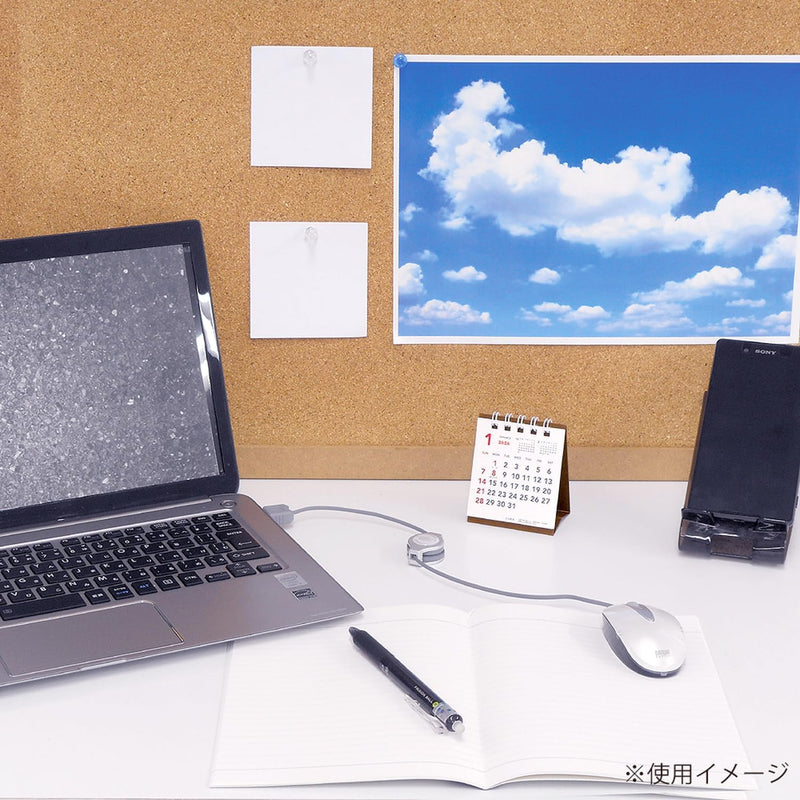 M-PLAN 2026 Cubics Desk Calendar Petit Petit Basic 204028-01-55