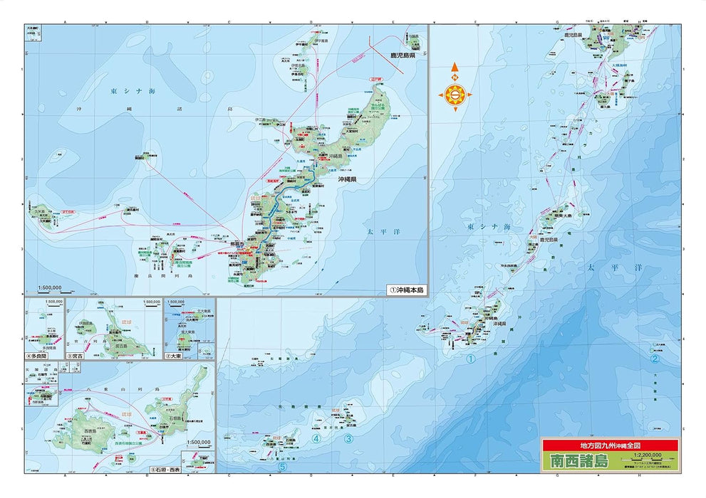 Regional Map: Complete Okinawa Area
