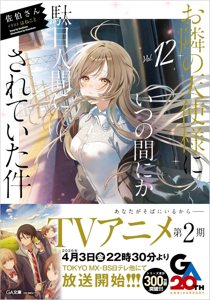 The Angel Next Door Spoils Me Rotten (Otonari no Tenshi-sama ni Itsunomanika Dame Ningen ni Sareteita Ken) 12 (Light Novel)