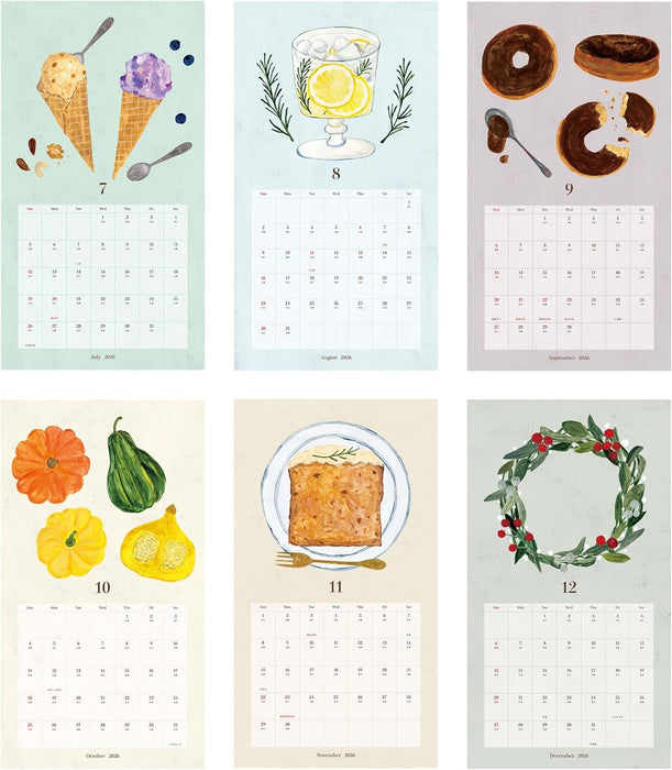 EL COMMUN MATOKA 2026 Wall Calendar Chevalet CAL-168